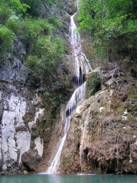 Natural Spring and Waterfall Daning River