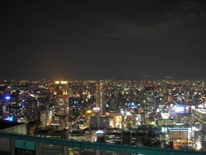 Nightview of Osaka