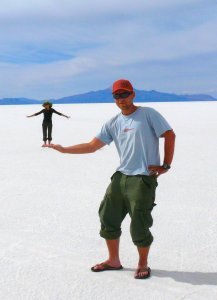 Salar de Uyuni - verdens største saltsø