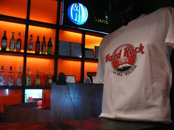 Hard Rock Cafe in La Paz