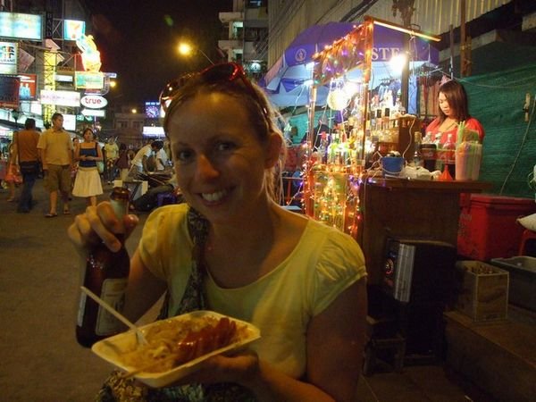 Cheap grub on Khao San Rd