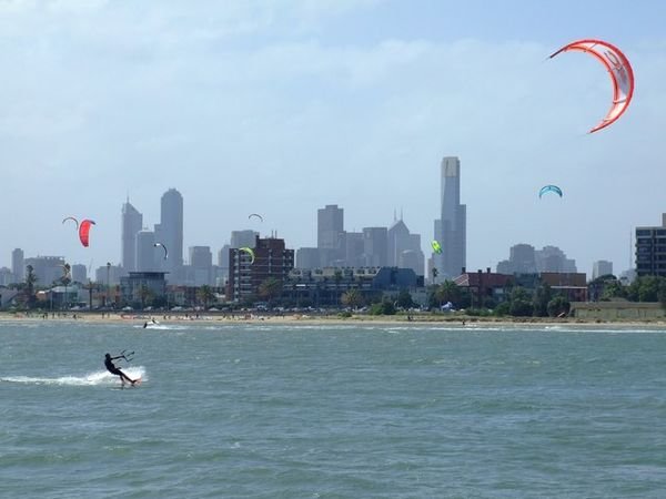 Kite surfing - Melbourne