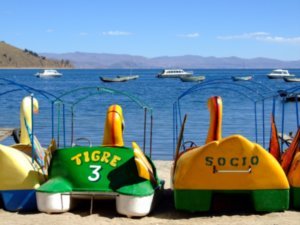 Pedalo on Lake Titicaca anyone?