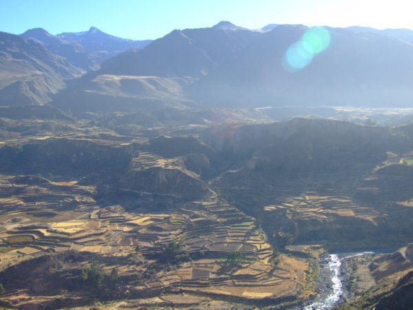 Pre Inca terraces
