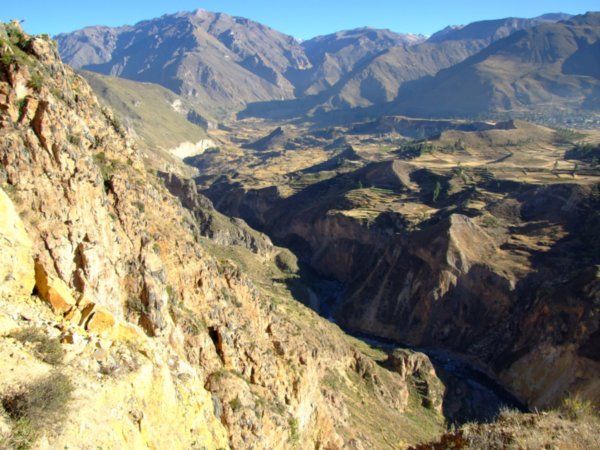 Beginning of the Colca Canyon