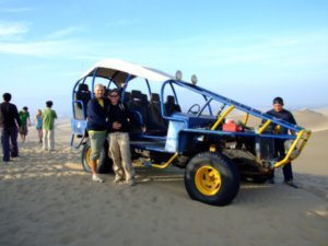 Dune buggying - a great laugh