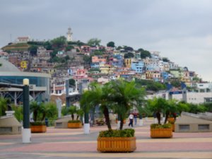 The Malecon in Guayaquil, Ecuador