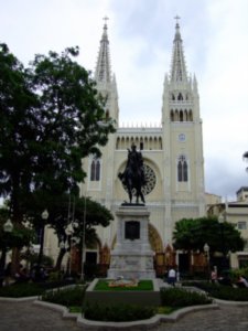 Cathedral next to Iguana Plaza