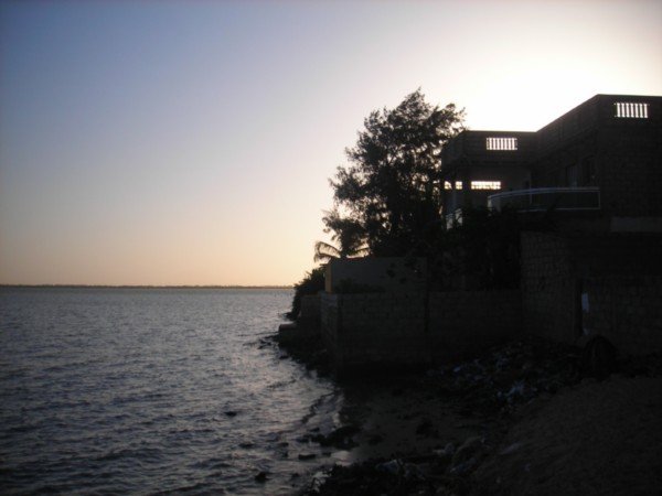 sunrise over the Senegal River