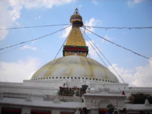 Bouddhanath (another, even bigger stupa!)