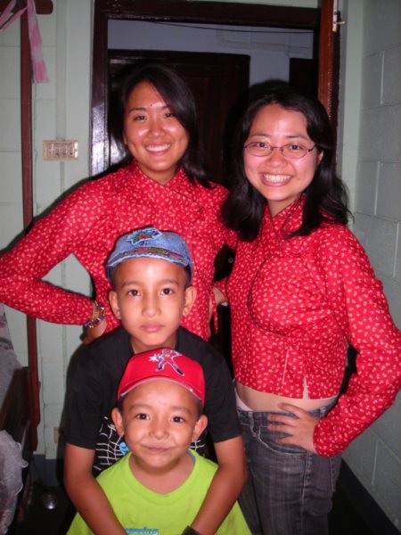 my didis (sisters) and my bhais (little brothers)