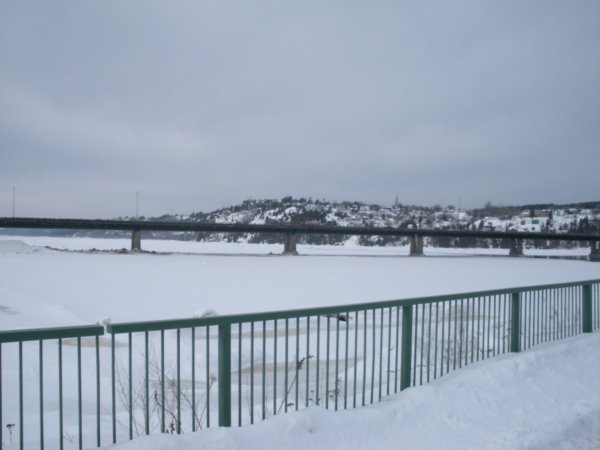a view of Chicoutimi Nord