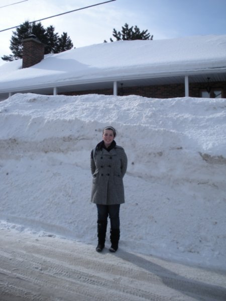 the snow drifts here aren't THAT big