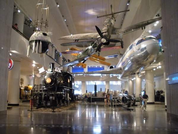 inside the Museum of Science and Industry