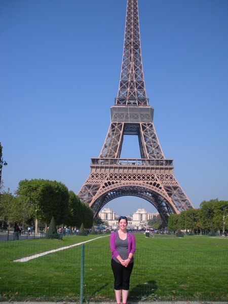 the Eiffel Tower and me