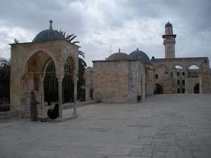 the mosque on the Temple Mount