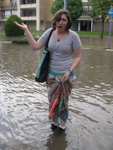 Jess in the great Akko flood of '09