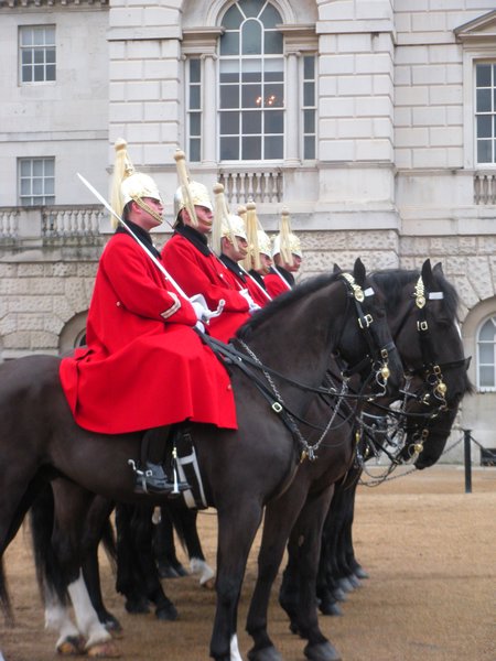 guards on horses