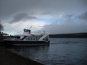our boat at Loch Ness