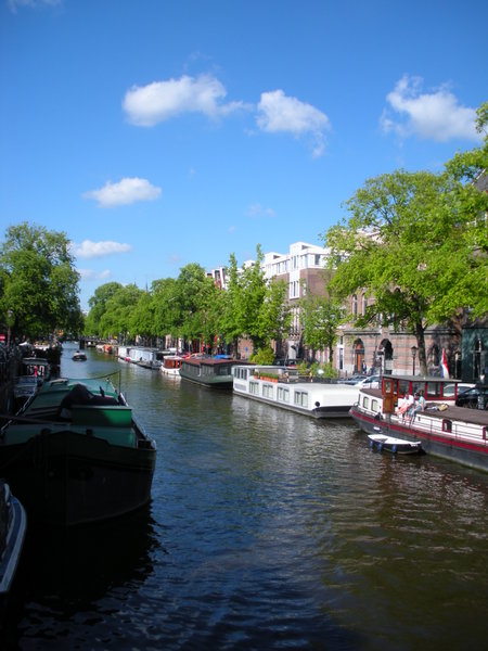 an Amsterdam canal