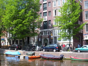 an Amsterdam canal