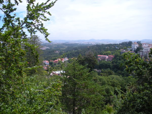 view from Quinta da Regaleira