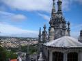 view from the top of the mansion at Quinta da Regaleira