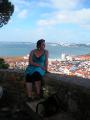 me at Castelo do Sao Jorge
