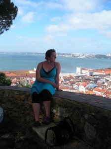 me at Castelo do Sao Jorge