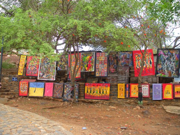 artwork in Gorée