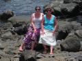 Mom and me on N'Gor Island