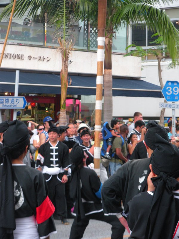 parade on Kokusai Street