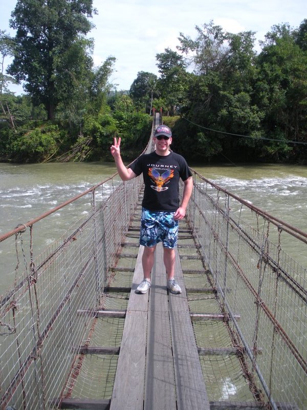 bridge over the Kiulu River