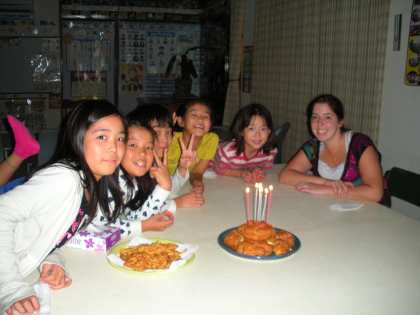 my birthday party at Tomato English