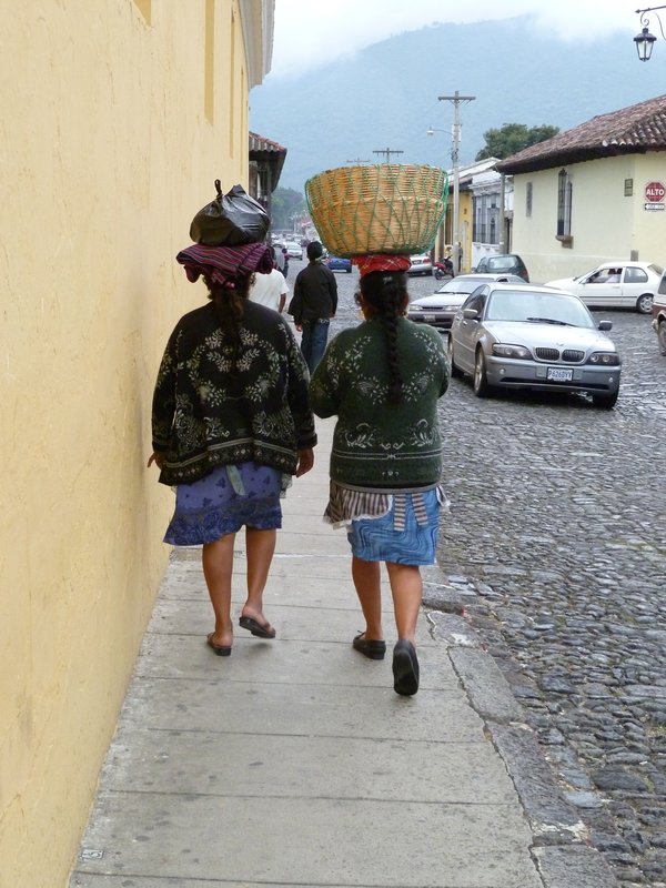 on the streets of Antigua