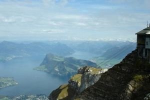 Can't get enough of those views...from the top of Mt. Pilatus