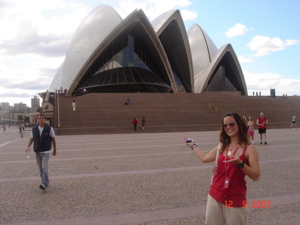 Our lass at opera house