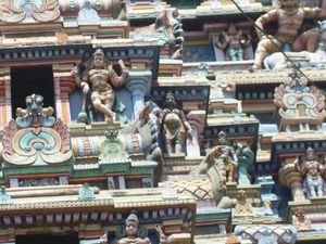 Temple Detail in Madurai