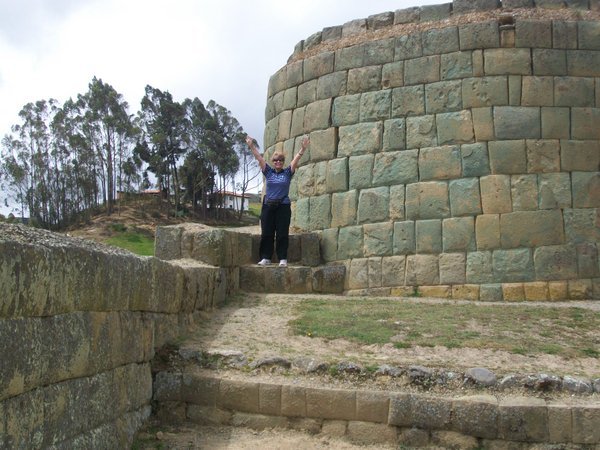 Incan ruins and I