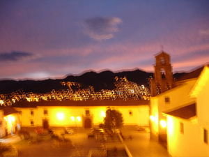 Cuzco at Sunset