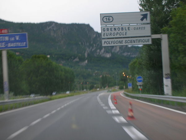 Matkalla kohti Grenoblea - uutta kotia!