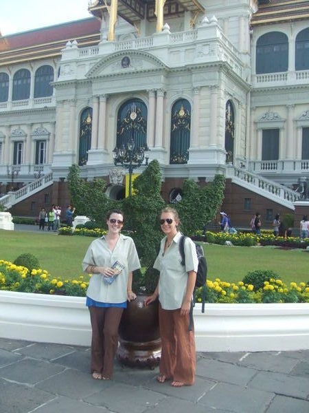 Jem & Clare at Grand Palace - Bangkok