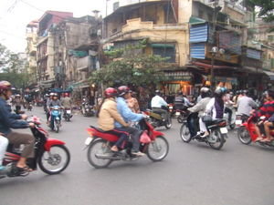 The madness of Hanoi traffic