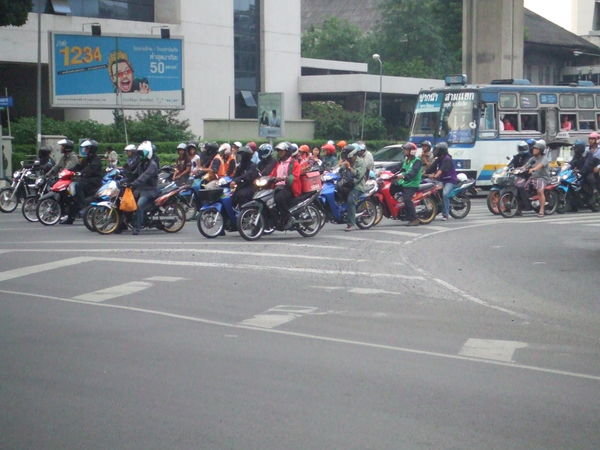 Crazy traffic - Bangkok