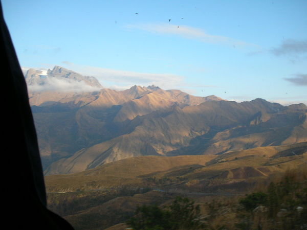 On way to Cuzco