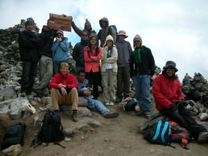 At 4600 M.S.N.M. with my trekking buddies