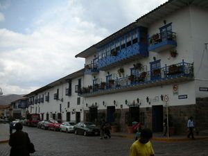 Building in Cusco (Colonial Style?)