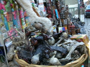 What they sell in Witches Market