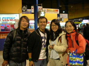 Meeting my Korean friends again in La Paz