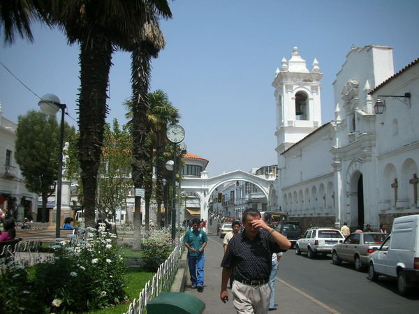 Streets in Sucre